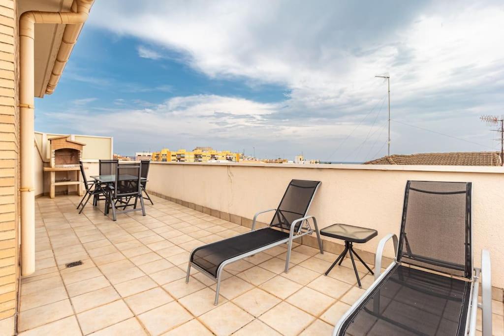 Appartement Atico Con Terraza Y Piscina à Peñíscola Extérieur photo